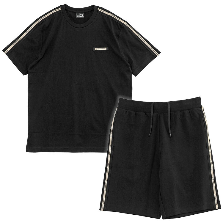 エン急性灰白髄炎 アルマーニ EMPORIO ARMANI EA7 セットアップ Logo Series 7M001476/7M001481-AF10375-UC001【新作】