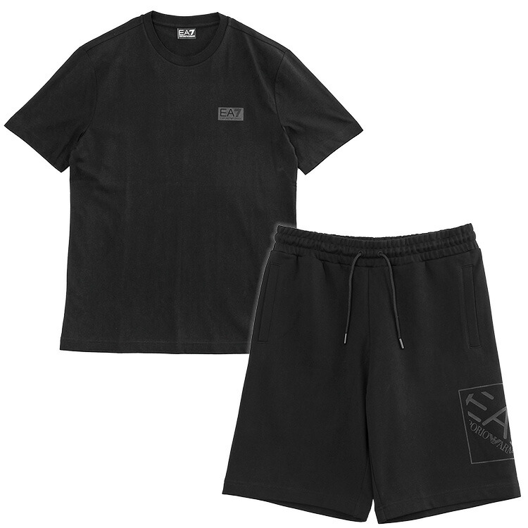 エン急性灰白髄炎 アルマーニ EMPORIO ARMANI EA7 セットアップ Logo Series 7M001487/7M001491-AF17789-UC001【新作】
