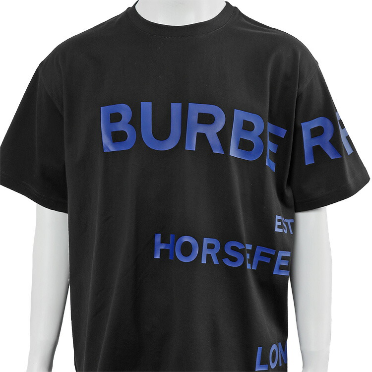 バーバリー BURBERRY Tシャツ ホースフェリープリント コットンTシャツ 