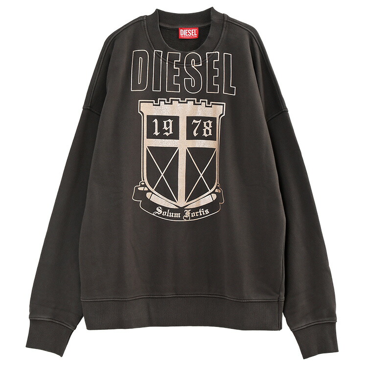 楽天市場】ディーゼル DIESEL オーバルDロゴ スウェット A11303