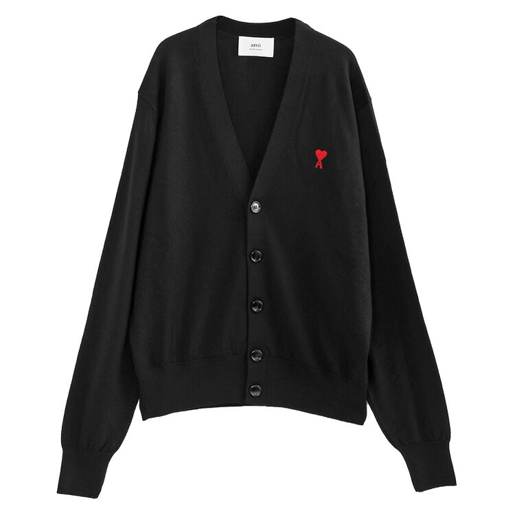 AMI PARIS｜MEN'S メリノウール カーディガン AMI PARIS｜MEN'S メリノウール カーディガン