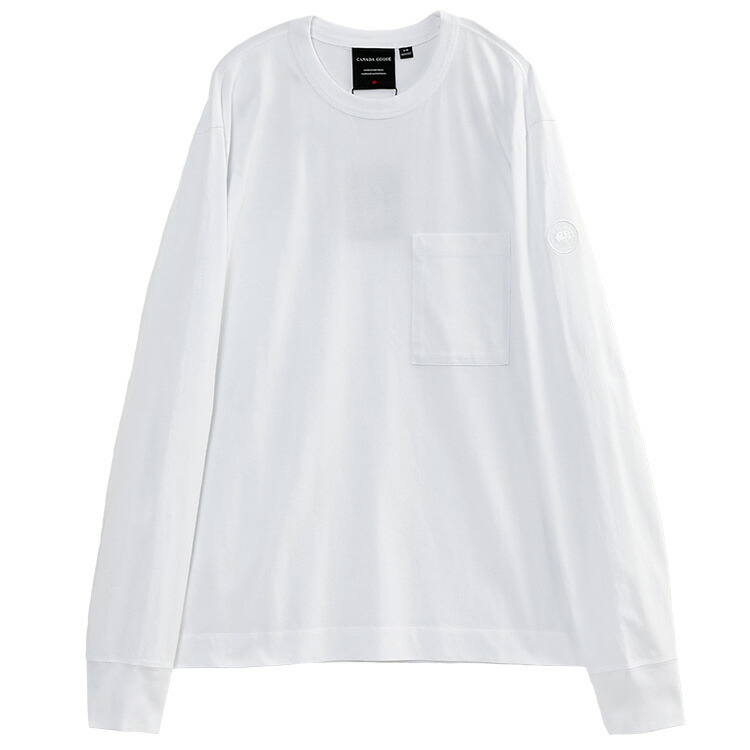 【 】白ロゴ 長袖 Gladstone Long Sleeve T-Shirt グラッドストーン ロングスリーブ Tシャツ(1402MW)｜ノベルティ