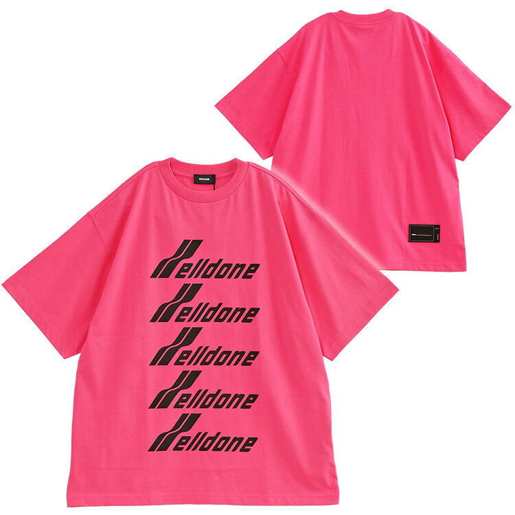 WE11DONE ロンT ピンク WD-TT1-22-848-U-LIGHT_PINK WE11DONE ウェルダン ロンT ピンク WD-TT1-22-848-U-LIGHT_PINK