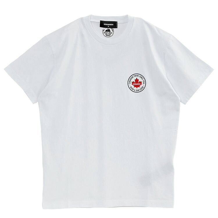 ディースクエアード DSQUARED2 Tシャツ Cool Fit Logo Patch T-Shirt S74GD1396-D20020-100【新作】｜インポートブランド MK5 SUPREMO