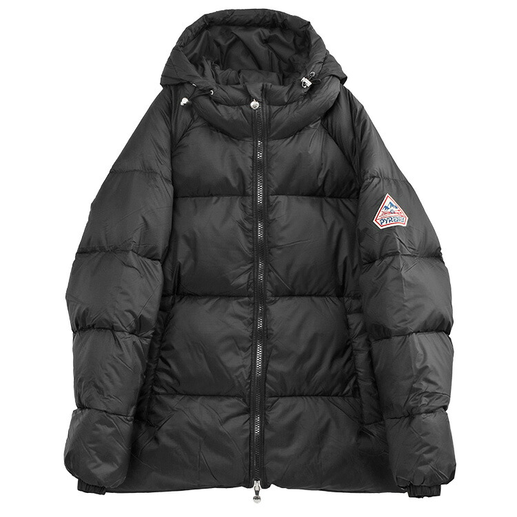PYRENEX ブラック ダウンジャケット JP 40 Pyrenex PYRENEX ピレネックス ブラック SPOUTNIC ダウン