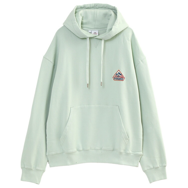 ピレネックス PYRENEX パーカー ジャーニーブラッシュ 裏起毛 HUS018 JOURNEY BRUSHED-PALE_AQUA_4302【新作】