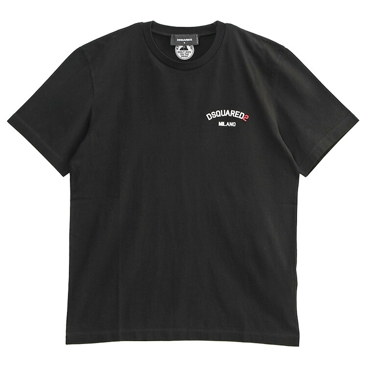 D squared2★フェードロゴ ブラザーズ Tシャツ★送関込 DSQUARED2 ロゴ Tシャツ | ブラック | FARFETCH JP