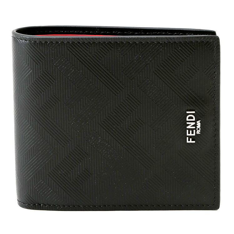 楽天市場】FENDI フェンディ FENDI ROMA Bi-Fold Wallet 二
