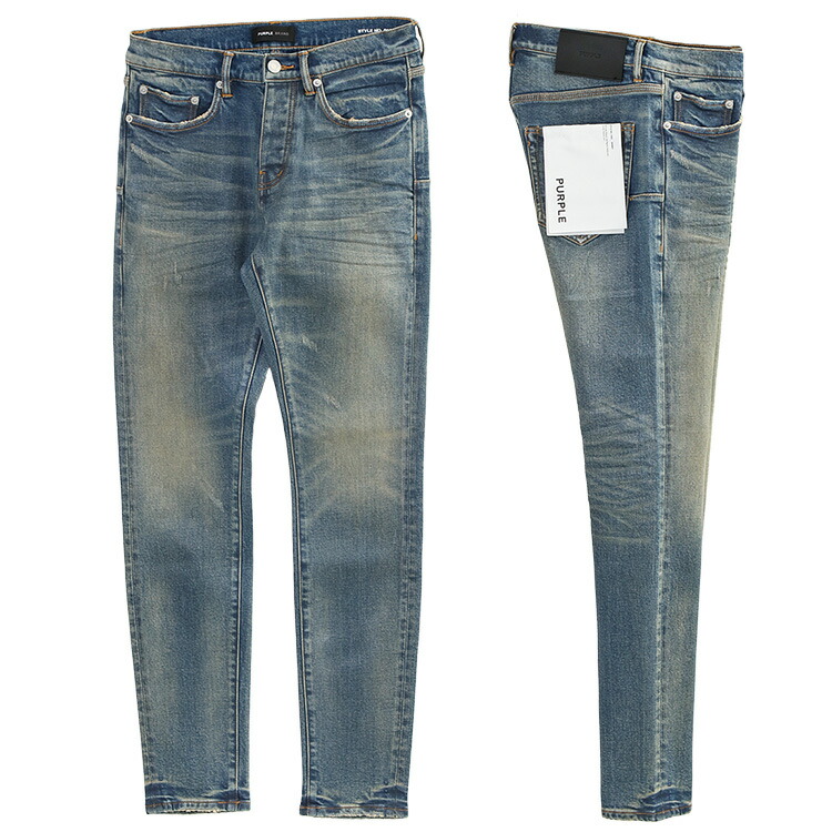purplebrand デニム 28 パープルブランド PURPLE BRAND 28 Mens Jean P001 Slim Fit Low Rise Slim Leg