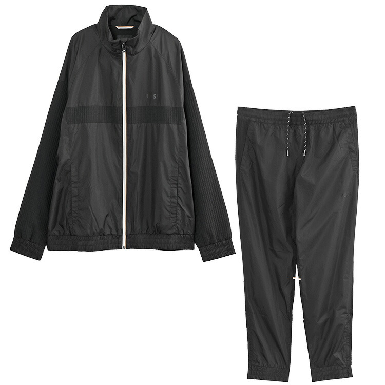 ヒューゴボス HUGO BOSS BOSS 貨物自動車背広 ロゴタイプ科目  50541286-001_BLACK【新作】