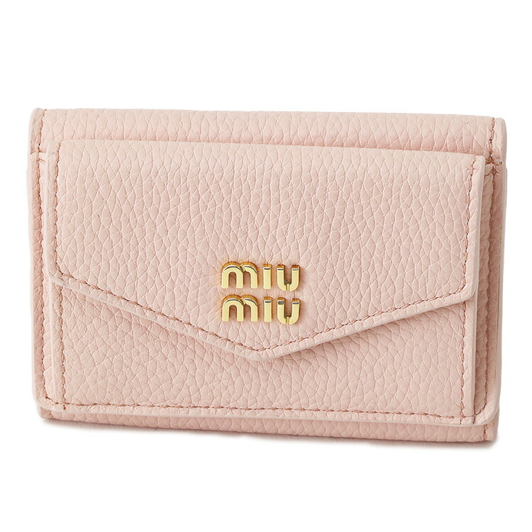 楽天市場】ミュウミュウ MIUMIU ヴィッテロダイノレザー 財布