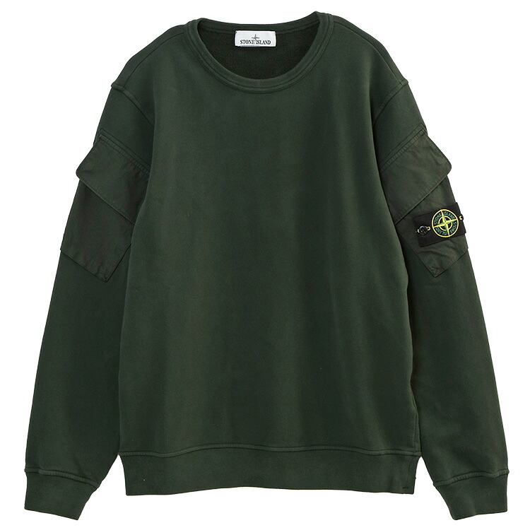 ストーンアイランド STONE ISLAND スウェットシャツ スリーブポケット K2S156100008S0A20-V005E【新作】