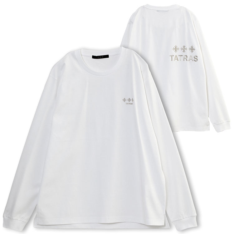 タトラス TATRAS ベレチ Tシャツ 長袖 MJXA0055083588 BELECI-003_WHITE【新作】