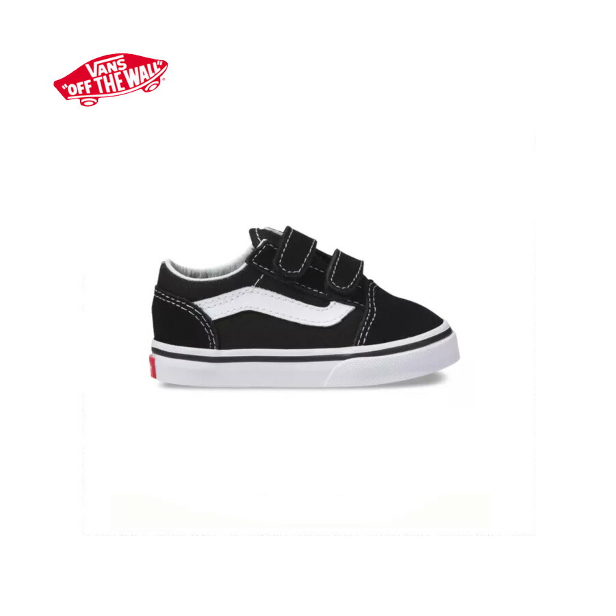 バンズ ジュニア オールドスクールV 黒 VANS Toddler Old Skool V【送料無料！即納】