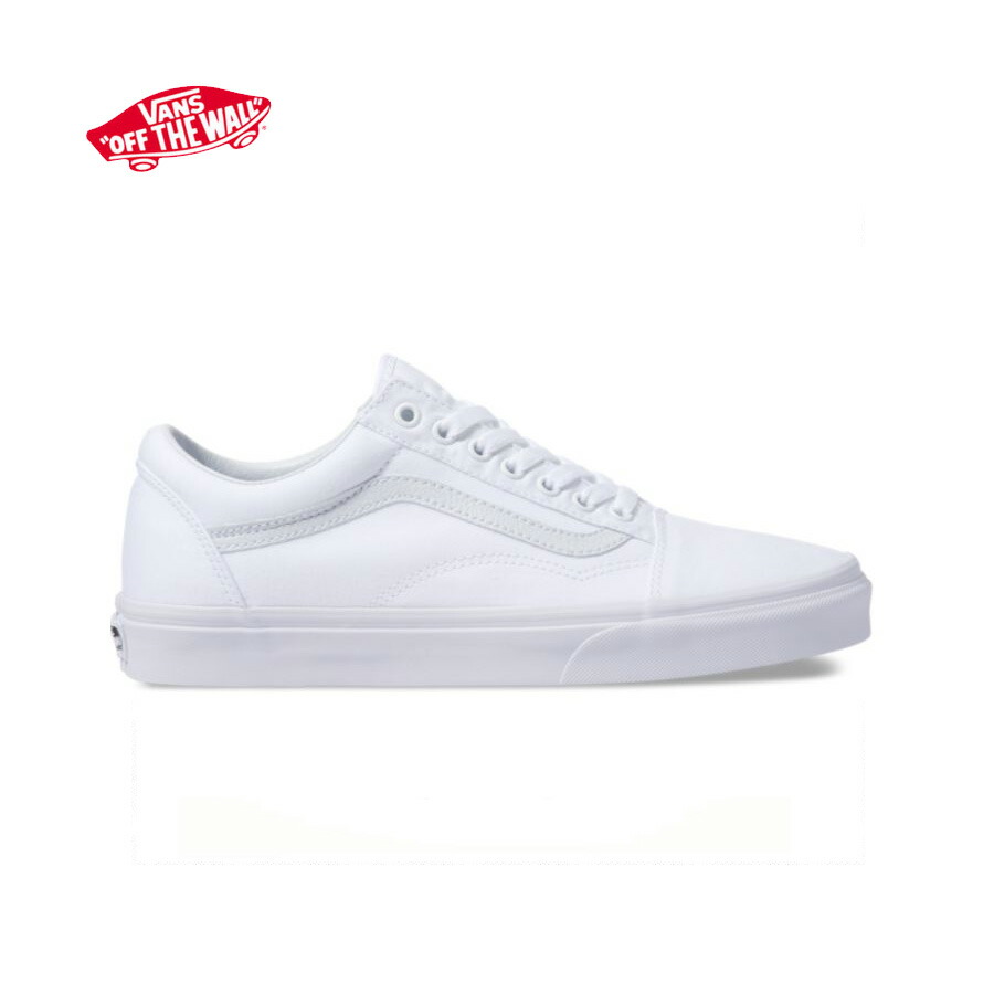 バンズ 年寄りの学院 白  VANS Old Skool True white【貨物輸送無料！即納】