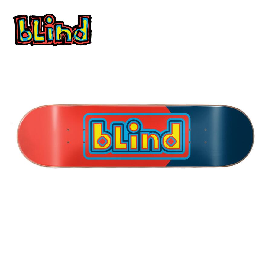 BLIND DECK Blind Ringer Red/Blue 7" ブラインド デッキのみ スケートボード スケボー 板のみ DWINDLE製｜surfcity