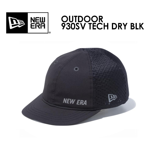 楽天市場 あす楽 送料無料 New Era ニューエラ Outdoor アウトドア Cap キャップ 帽子 ss メール便対応可 9thirty Sv Tech Dry ショートバイザー テックドライ Blk Surfer 楽天市場店