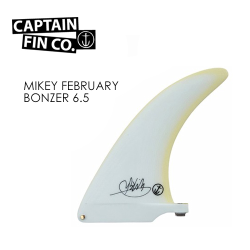 Captainfin 主将フィン マイ手懸かり フェブラリー ロング シングル フィン Mikey February Bonzer 6 5 Earthkitchen Ph