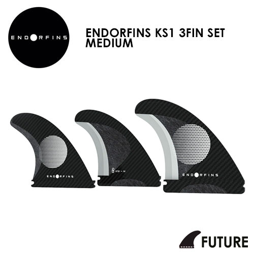 送料無料 エンダーフィン FUTUREFINS フューチャーフィン トライフィン●ENDORFINS KS1 3FIN SET MEDIUM Single Tab｜SURFER　店