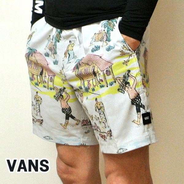 超美品 楽天市場 Vans バンズ Vans Kide Boardshorts 男性用 サーフパンツ ボードショーツ サーフトランクス 海水パンツ 海パン メンズ 水着 返品 キャンセル不可 サーフィンワールド楽天市場店 今月限定 特別大特価 Steeline Pk