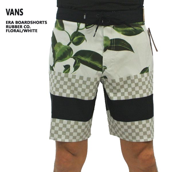 vans shorts white