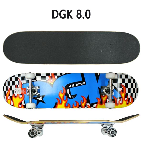 Dgk ディージーケー コンプリートスケートボード スケボー On Fire 8 0 Complete Sk8 返品 交換及びキャンセル不可 Fmcholollan Org Mx