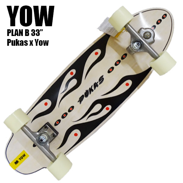 新品】YOW surfskate PUKAS RVSH 33インチ 純正卸売り laverite.mg