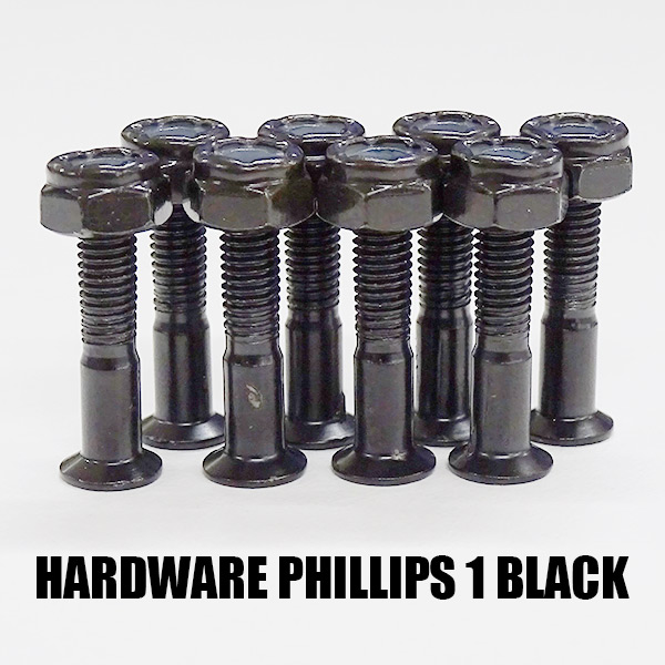 アウトレット☆送料無料】 SW HARD WARE ハードウェア PHILLIPS プラス 1インチ BLACK ブラック ボルト ビス ナット T- tool付き スケートボード用パーツ スケボーSK8 工具付き 2022 返品 交換及びキャンセル不可 www.agroservet.com