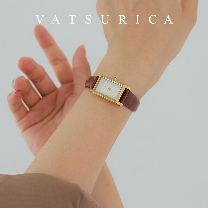 楽天市場】バツリカ VATSURICA ステンレス スクエア 腕時計