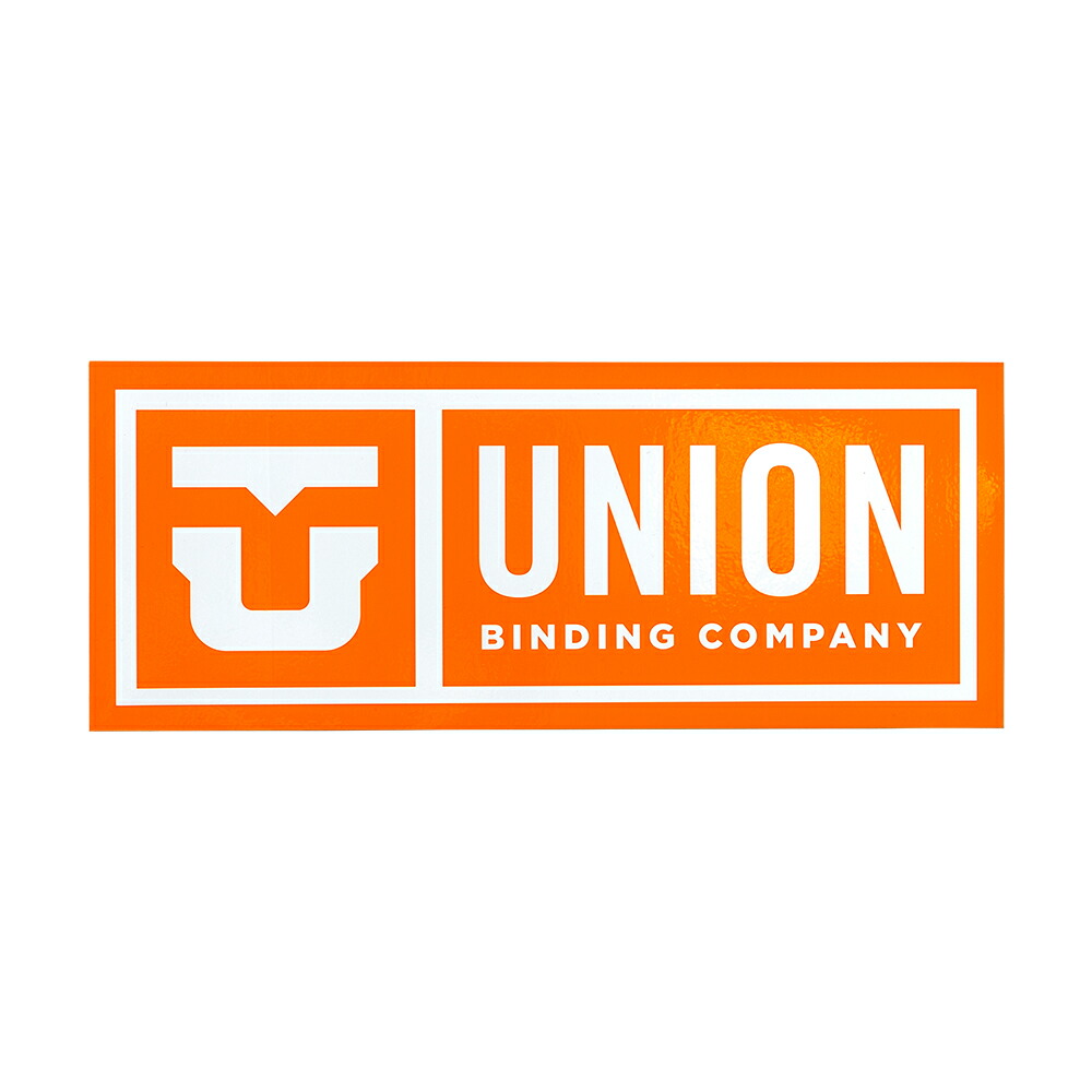 UNION STICKER LARGE ユニオン バインディング ステッカー ラージ 【史上最も激安】