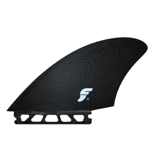 フューチャーフィン サーフィン フィン FUTURES FINS FIBER GLASS TWIN/TWIN KEEL FK2 BK/GRY