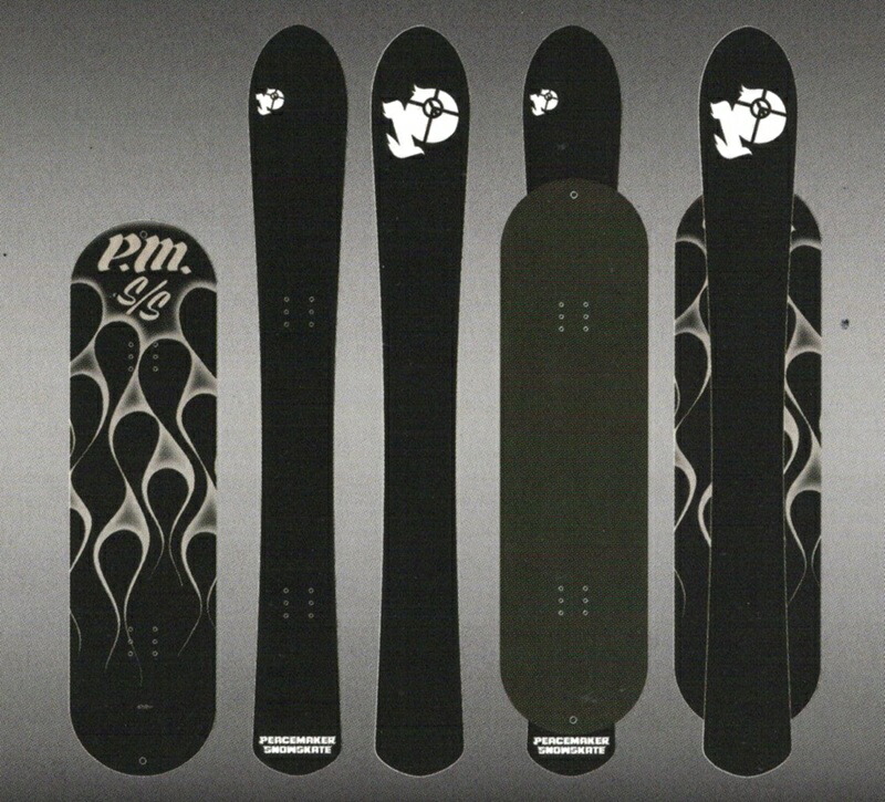 楽天市場】PEACEMAKER SNOWSKATES ピースメーカー スノースケート