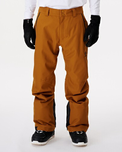 RIP CURL 下唇長い巻き毛 SNOW WERA スノーウエア メンズ スノーパンツ ROCKER PANT 007MOU GOLD
