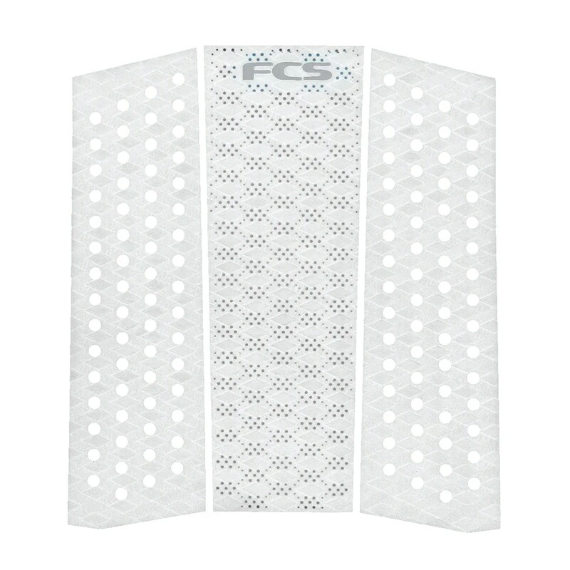 FCS DECK PAD デッキパッド FCS T-3 Mid Eco Traction WHITE/COOL GREY