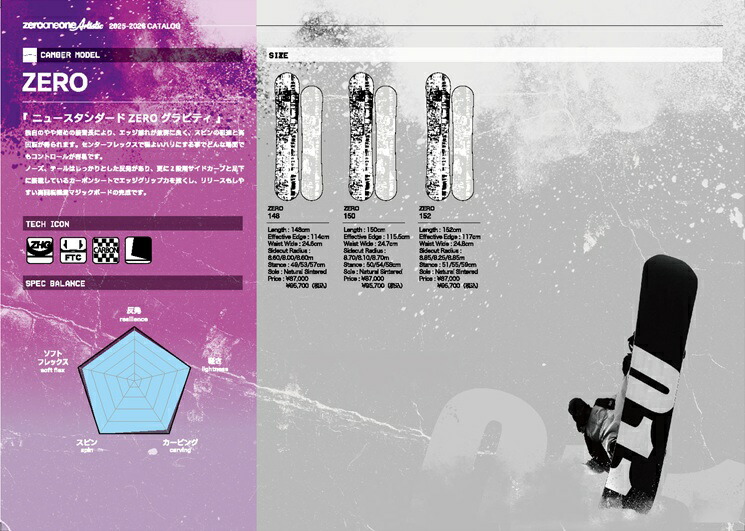 グラトリ大人気011Artistic ZERO152新品未使用ゼロワンワン グラトリ 011Artistic X FLY PRO152 ゼロワンワン スノボ 早期予約特典