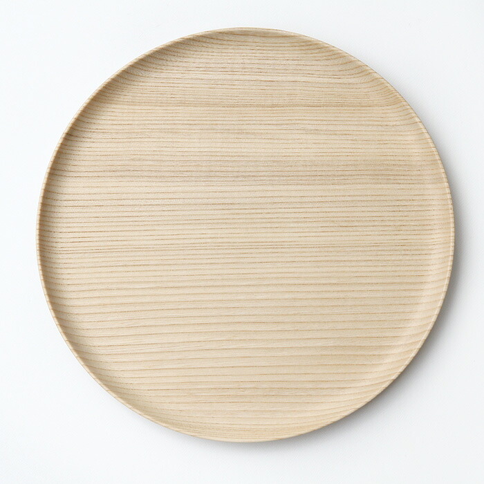 Soji sara L＜br /＞皿　大＜br /＞栓　ウレタン塗装＜br /＞φ240xH15mm＜br /＞