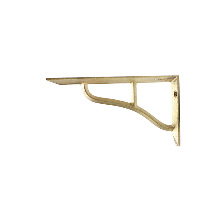 お値下げ！3個 FUTAGAMI 真鍮製 L字型棚受け ゴールド大 FUTAGAMI 真鍮棚受け2本セット | インテリア – 生活雑貨 育てる