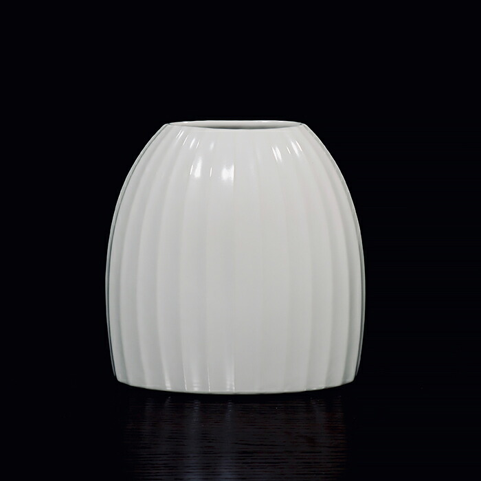 JICON 磁今 花立て 大 しのぎ楕円面 （49x73×h150）