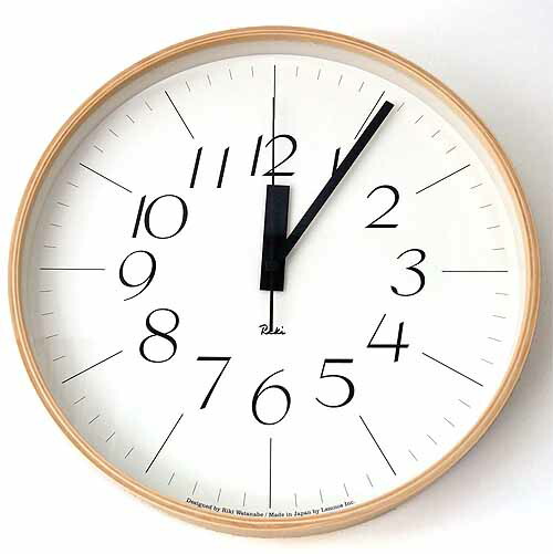 RIKI CLOCK　RC L＜br /＞電波時計＜br /＞WR08-26＜br /＞lemnos