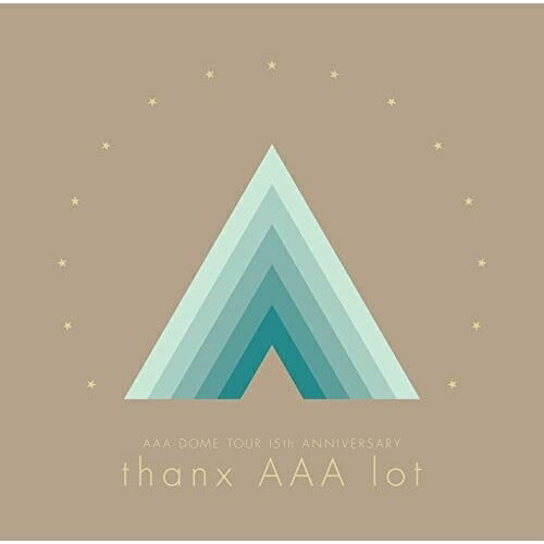 DVD / AAA / AAA DOME TOUR 15th ANNIVERSARY -thanx AAA lot- (本編ディスク2枚+特典ディスク2枚(スマプラ対応)) (通常版) / AVBD-27550