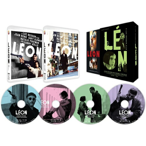 BD ジャン・レノ レオン 完全版 オリジナル版 (4K Ultra HD Blu-ray2枚 Blu-ray2枚) TCBD-1131