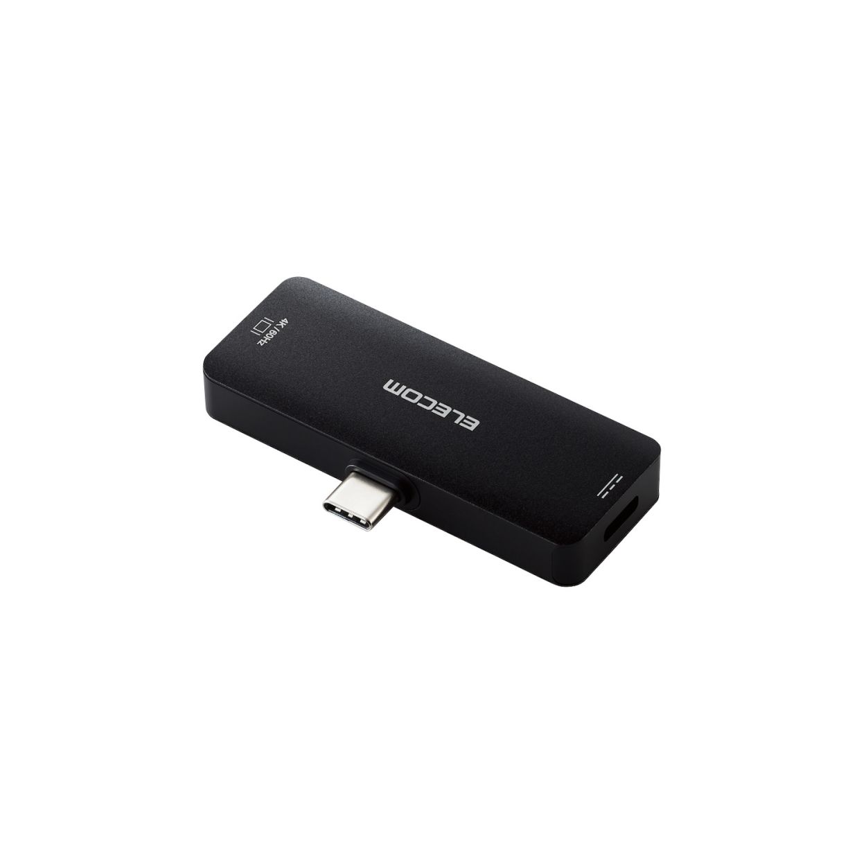 映像変換アダプタ/TypeC-HDMI/60Hz/給電機能付/USB Power Delivery100W対応/ブラック エレコム株式会社