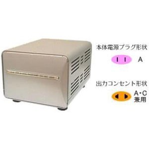 カシムラ/海外国内用大型変圧器 アップダウントランス (100V/220-240V) (NTI-18) (メーカー取寄)|サプライズ2