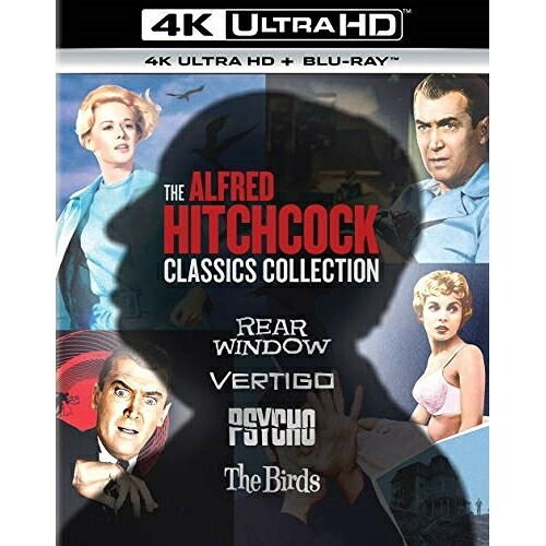 【取寄商品】UHBD / 洋画 / アルフレッド・ヒッチコック クラシックス・コレクション(Ultra HD Blu-ray) (4K Ultra HD Blu-ray4枚+Blu-ray4枚) / GNXF-2614｜サプライズ2