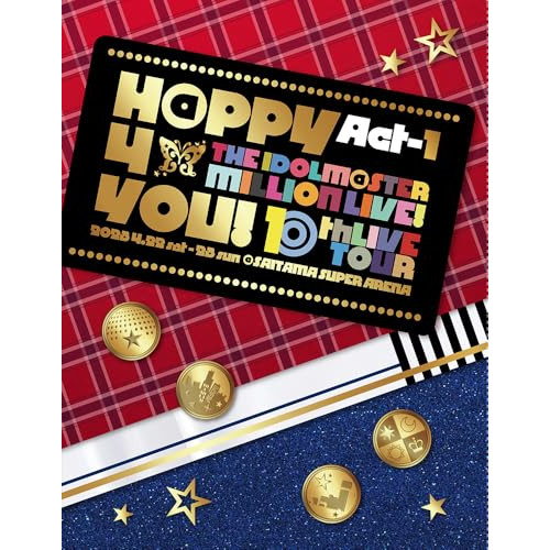 【取寄商品】BD / ミリオンライブ! / THE IDOLM＠STER MILLION LIVE! 10thLIVE TOUR Act-1 H＠PPY 4 YOU! LIVE Blu-ray(Blu-ray) (初回生産限定版) / LABX-38794