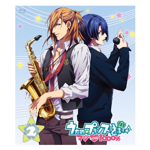 BD / TVアニメ / うたの☆プリンスさまっ♪ マジLOVE1000% 2(Blu-ray) (Blu-ray+CD) / KIZX-32