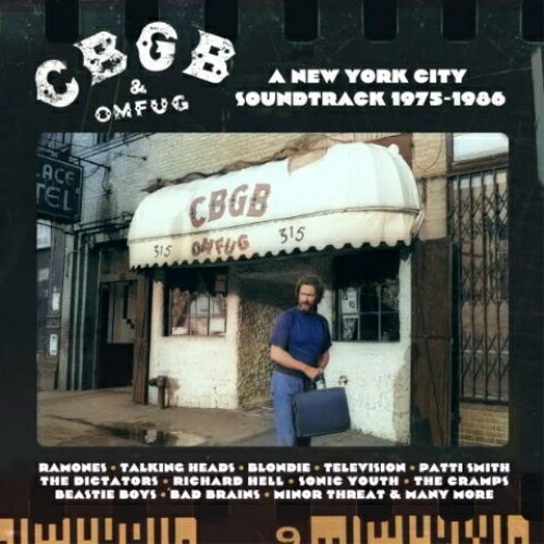 【取寄商品】CD / オムニバス / CBGB:ニューヨーク・シティ・サウンドトラック 1975-1986 (解説付/ライナーノーツ) / CRCD4BOX-204J