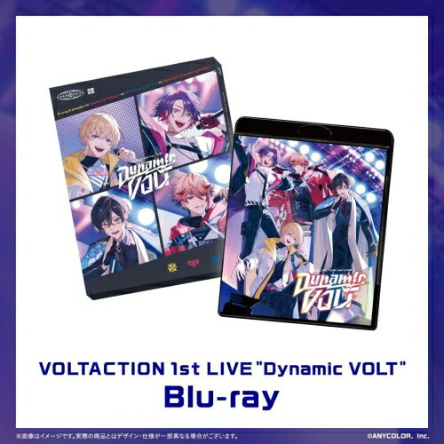 BD / VOLTACTION / VOLTACTION 1st LIVE ”Dynamic VOLT”(Blu-ray) (本編ディスク+特典ディスク) / ACN-30015 8,400円