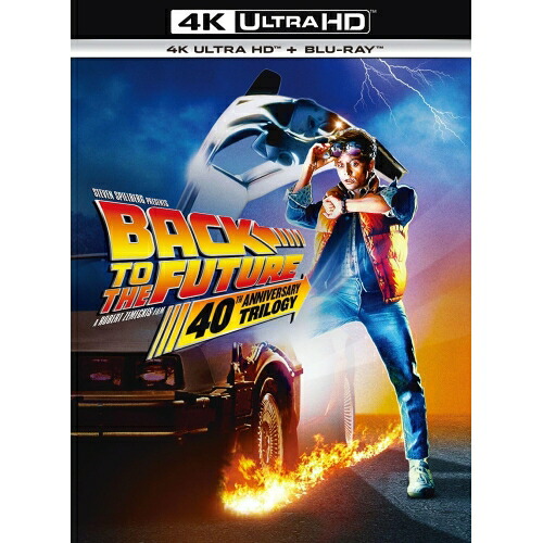 【取寄商品】UHBD / 洋画 / バック・トゥ・ザ・フューチャー トリロジー 40th アニバーサリー・デラックス・エディション(Ultra HD Blu-ray) (本編4K Ultra HD Blu-ray3枚+本編Blu-ray3枚+特典Blu-ray2枚) (初回限定生産版) / UNUF-1018｜サプライズ2