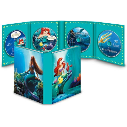 BD / 洋画 / リトル・マーメイド MovieNEXコレクション(Blu-ray) (2Blu-ray+2DVD) (期間限定版) / VWAS-7485